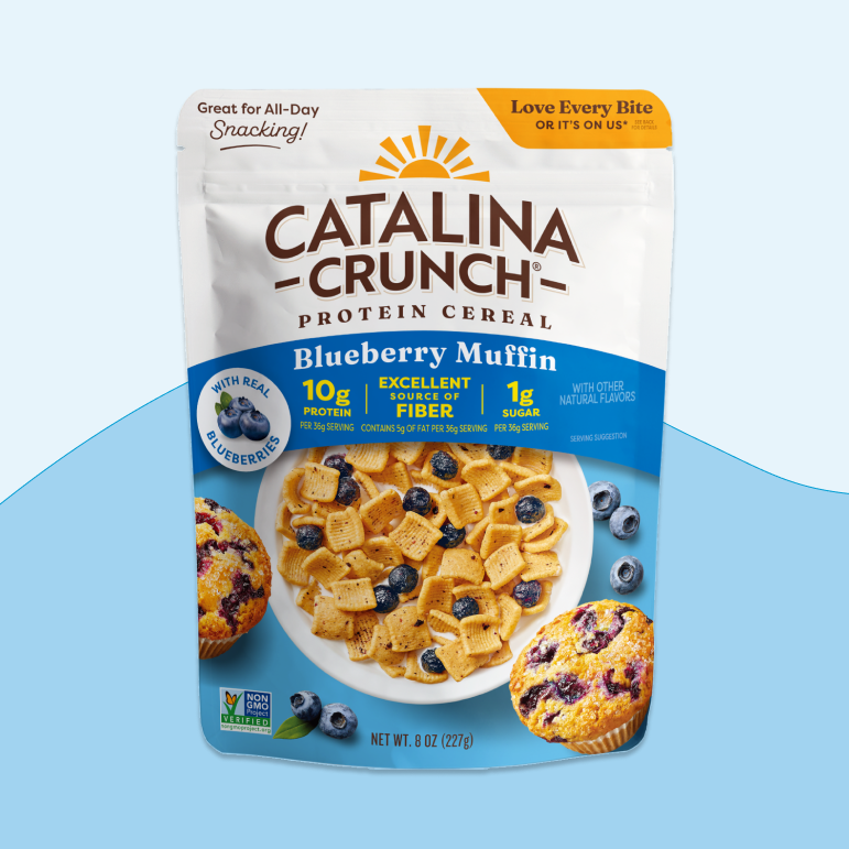Blueberry Muffin with Blueberries Cereal - Calm Occasion Cereal Assortment