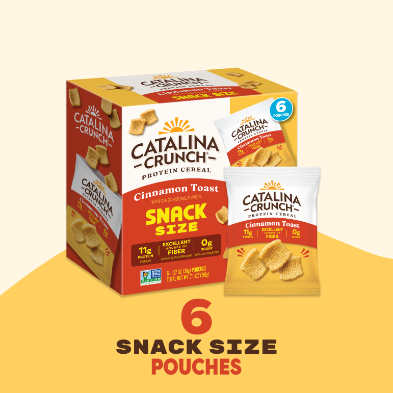 Cinnamon Toast Snack Size Cereal Multipack - Balanced Daily Multipack Assortment